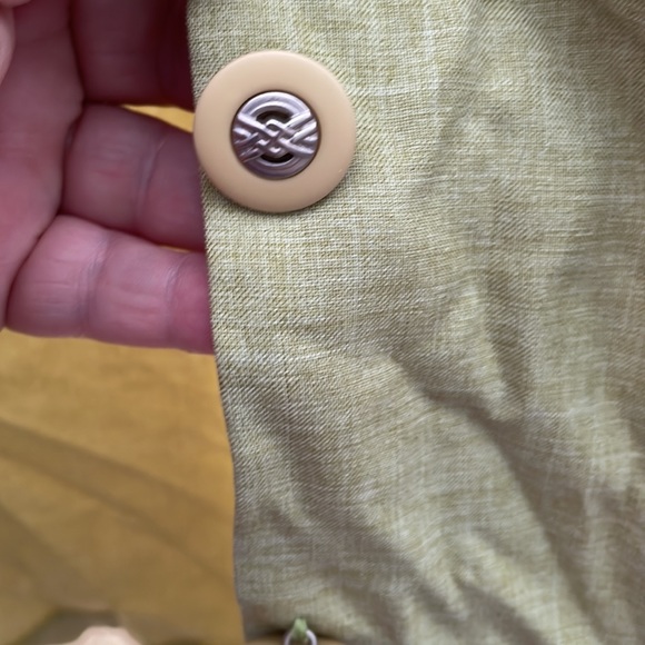 Main St. Classics short sleeve pantsuit size A8 100% polyester - Picture 3 of 12